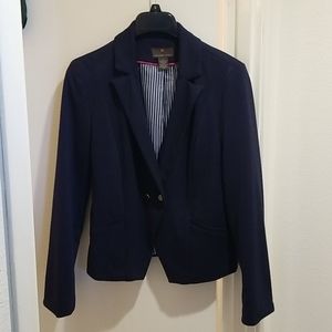 Fenn Wright Manson Dark Navy Tailored Blazer